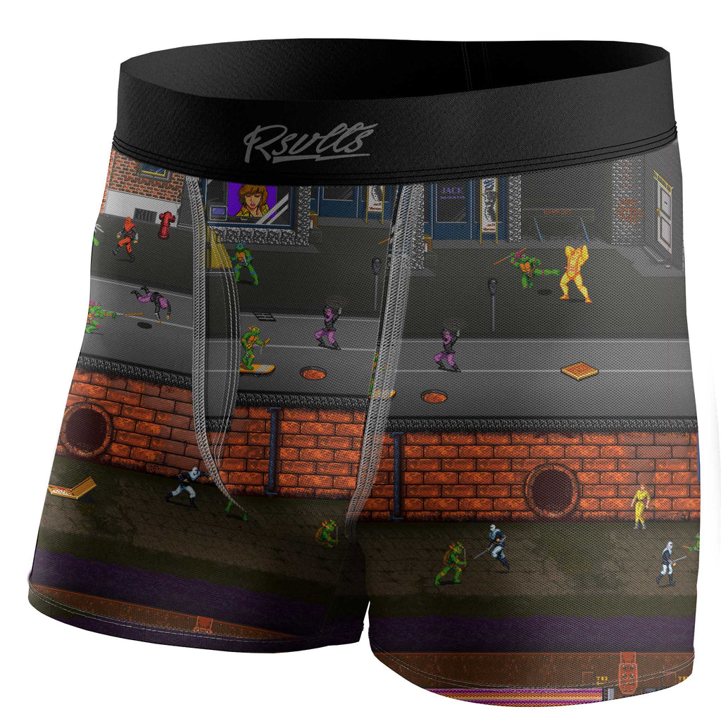 RSVLTS Button Mashers Single-Pack Boxer Briefs in Multicolor — front view