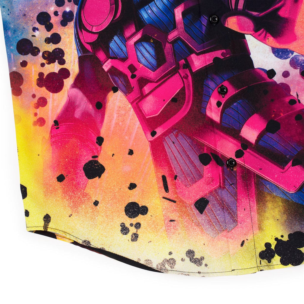 RSVLTS Devourer of Worlds KUNUFLEX Short Sleeve Shirt in Multicolor — detail 6