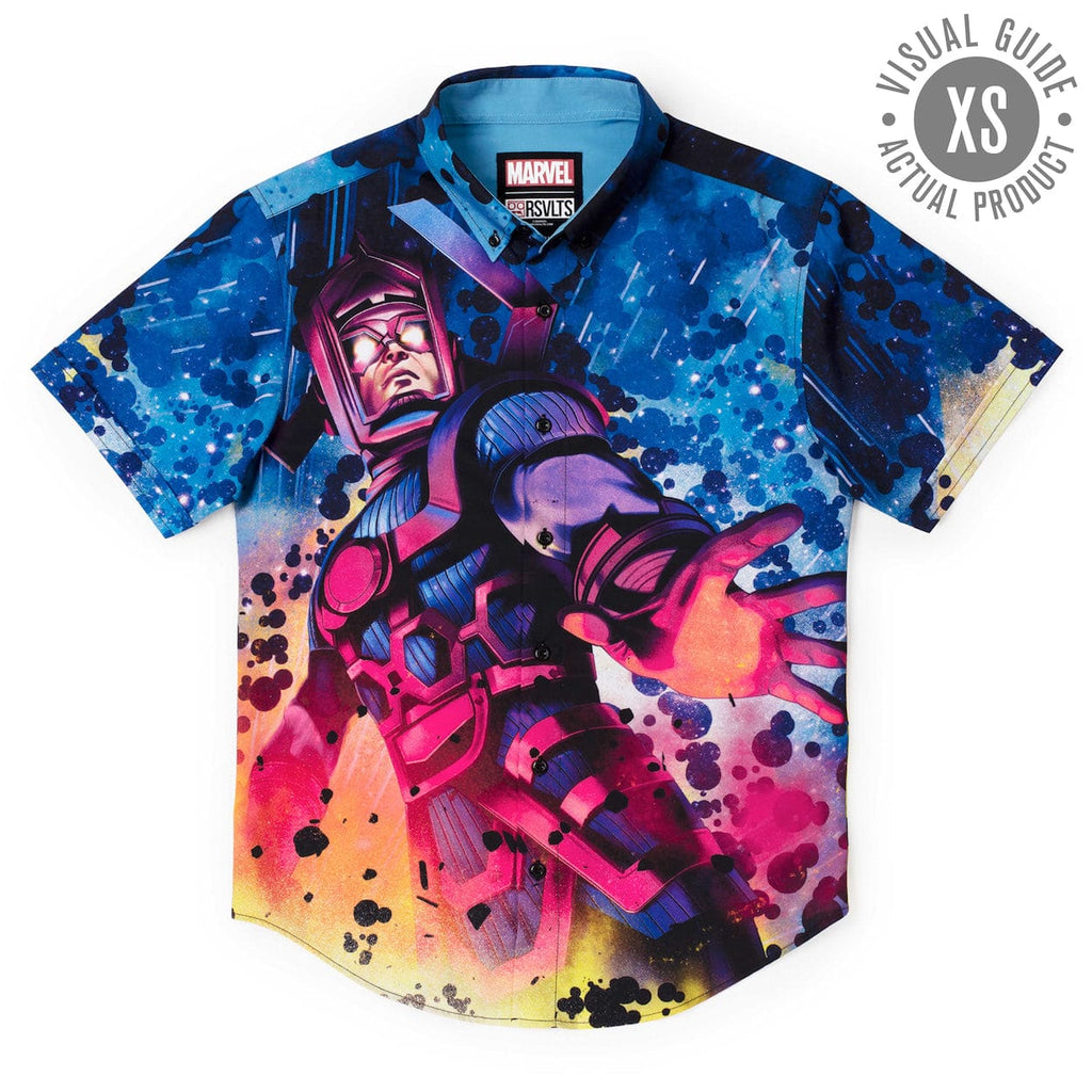 RSVLTS Devourer of Worlds KUNUFLEX Short Sleeve Shirt in Multicolor — detail 7