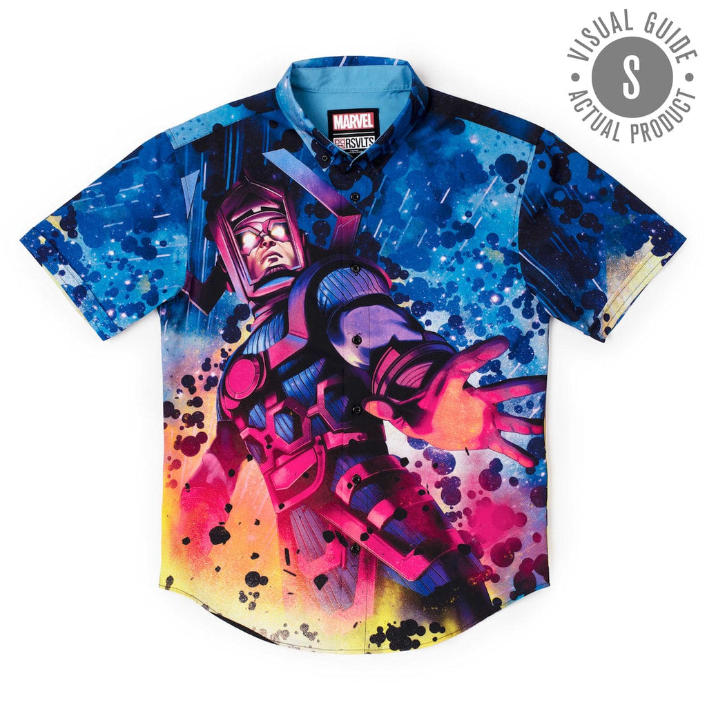 RSVLTS Devourer of Worlds KUNUFLEX Short Sleeve Shirt in Multicolor — detail 8