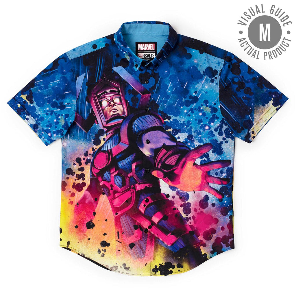 RSVLTS Devourer of Worlds KUNUFLEX Short Sleeve Shirt in Multicolor — detail 9