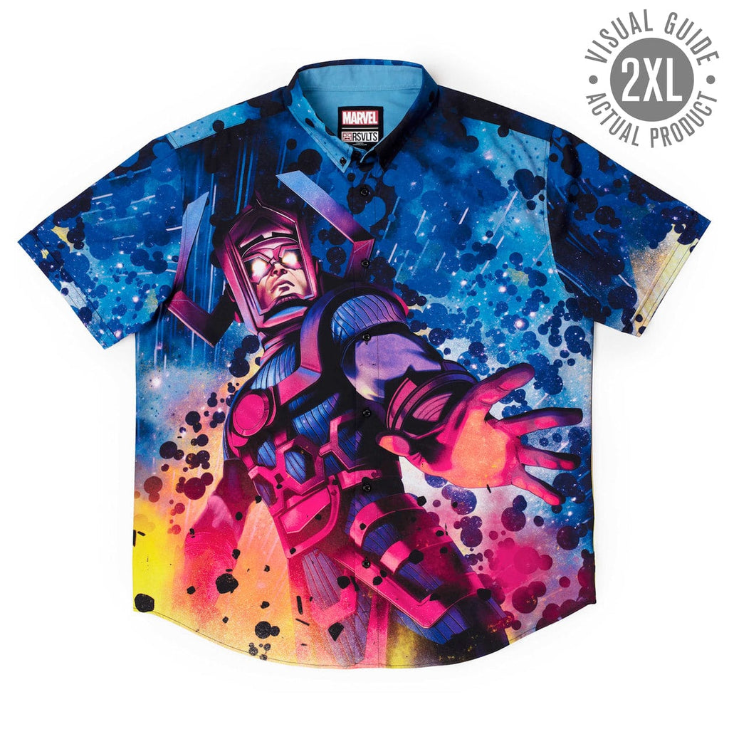 RSVLTS Devourer of Worlds KUNUFLEX Short Sleeve Shirt in Multicolor — detail 13
