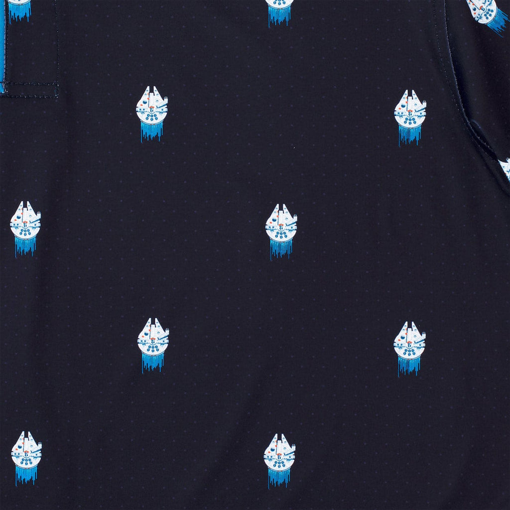 RSVLTS 12 Parsecs All-Day Polo in Blue — detail 5