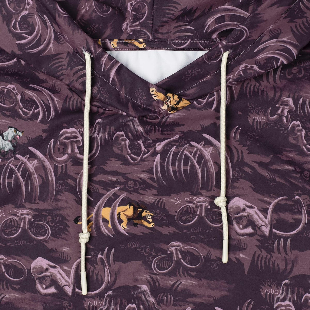 RSVLTS The Elephant Graveyard Performance Hoodie in Brown — detail 4