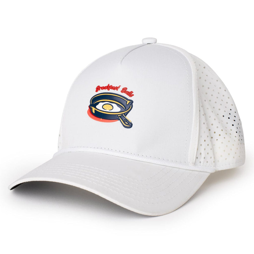 RSVLTS Pan Trucker Hat in White — front view