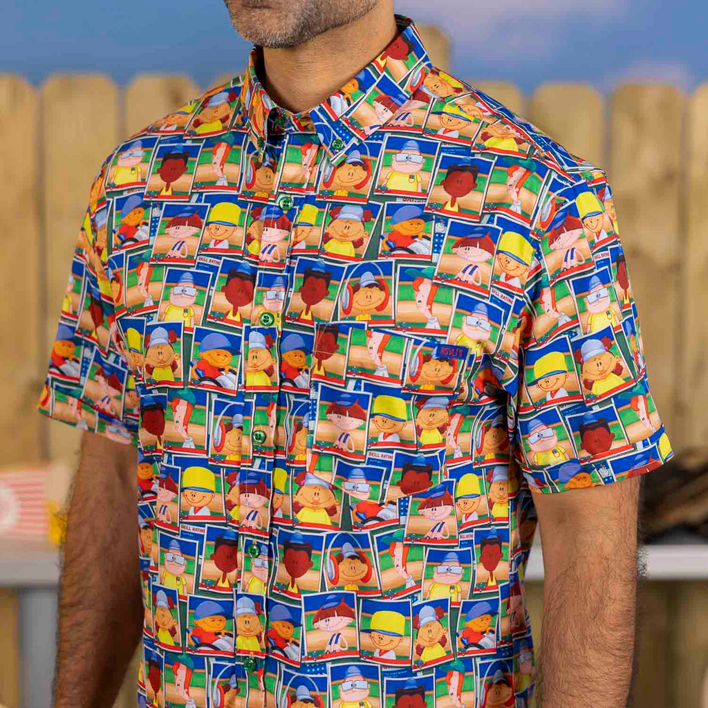 RSVLTS The Roster KUNUFLEX Short Sleeve Shirt in Multicolor — detail 7