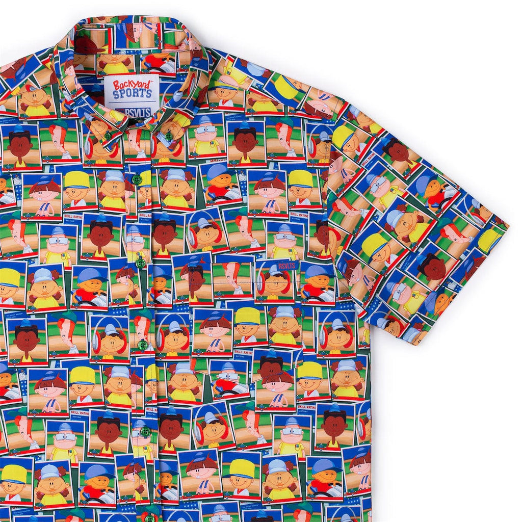 RSVLTS The Roster KUNUFLEX Short Sleeve Shirt in Multicolor — front view