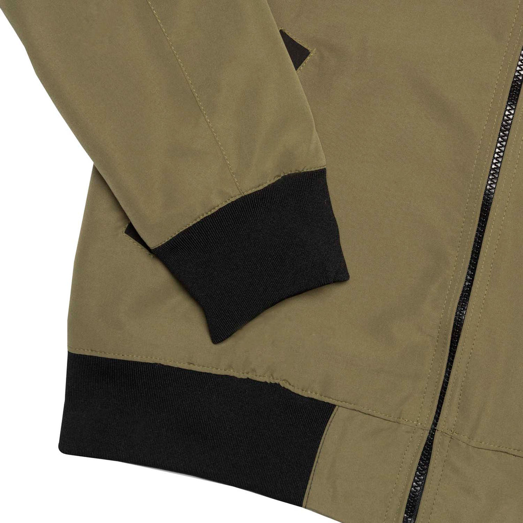 RSVLTS The Teddy Bomber Reversible Bomber Jacket in Black — detail 12