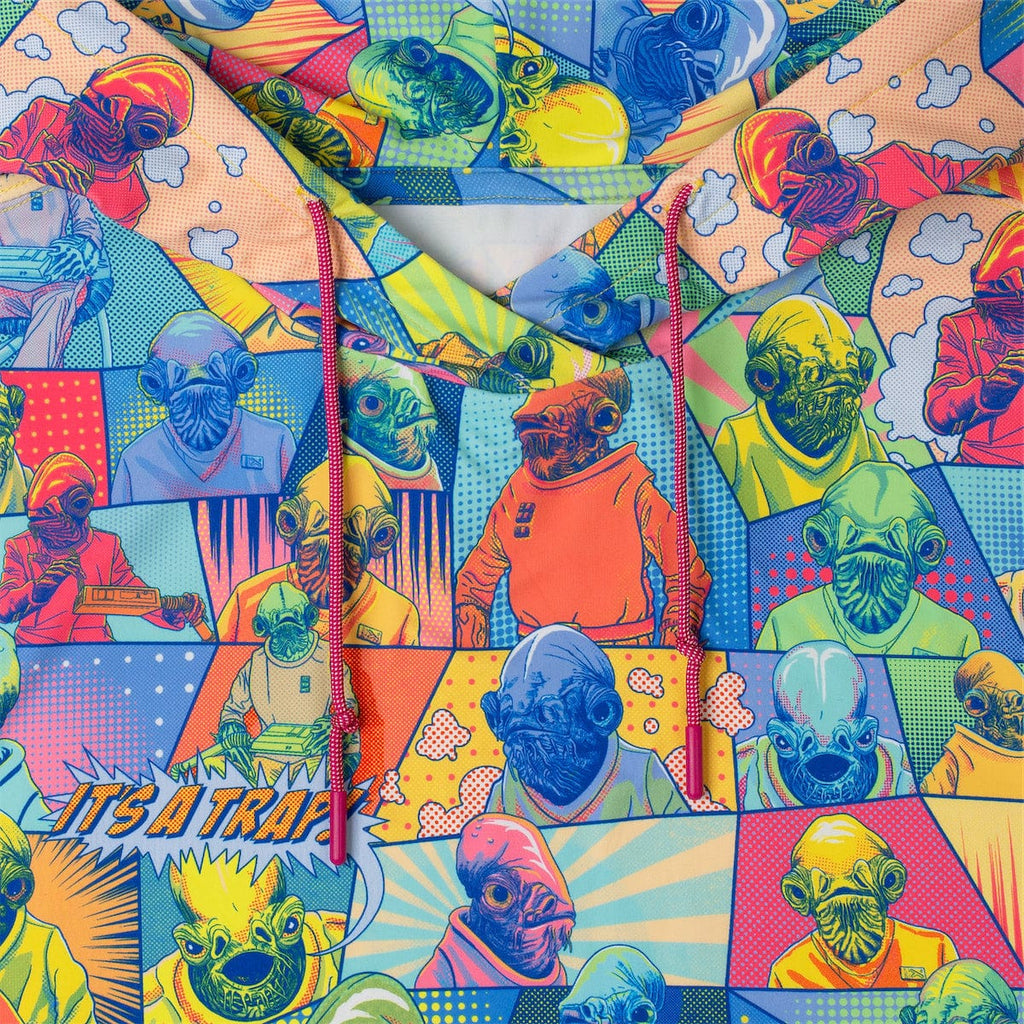 RSVLTS IT'S A TRAP! Performance Hoodie in Multicolor — detail 9