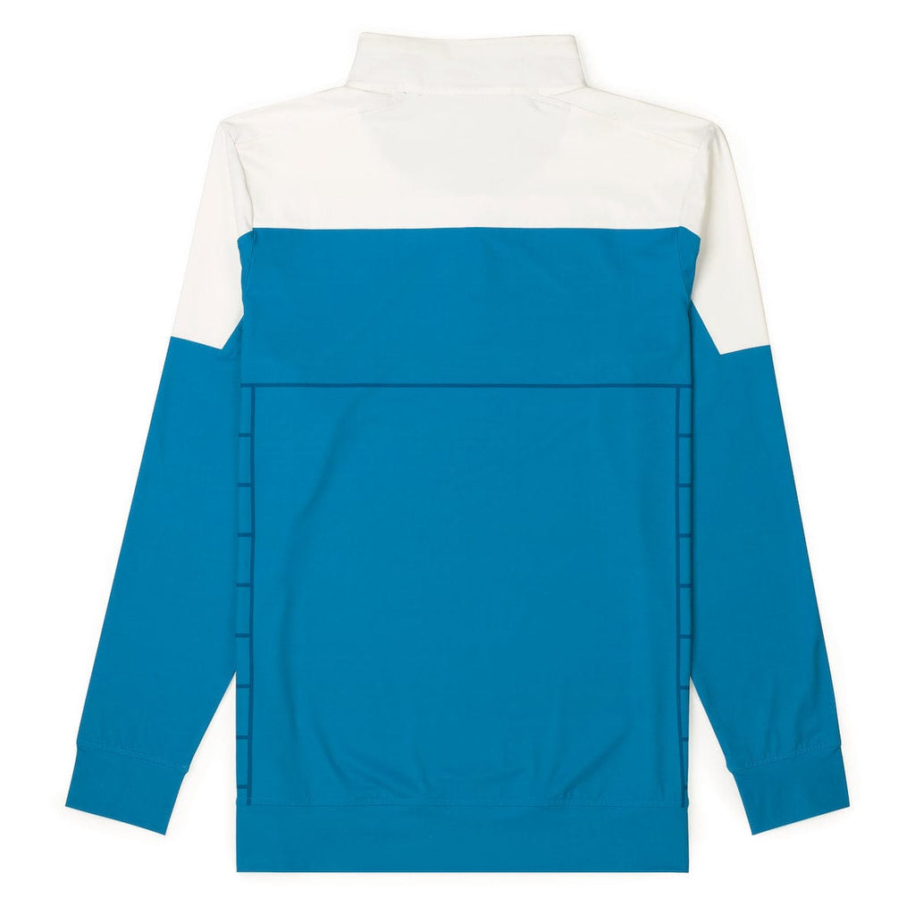 RSVLTS Fantasti-Zip Quarter Zip in Blue — detail 5