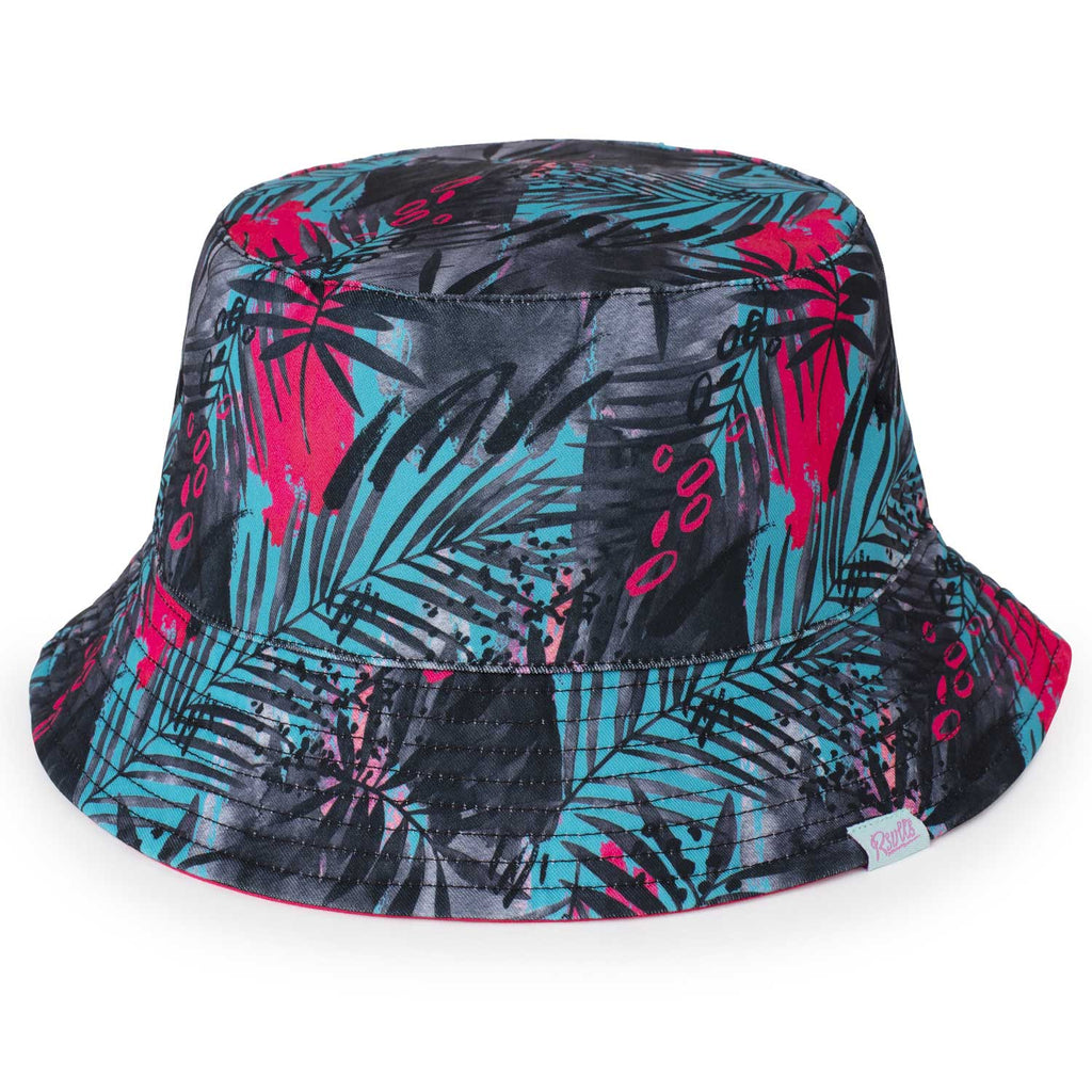 RSVLTS Miami Bucket Hat in Blue — front view