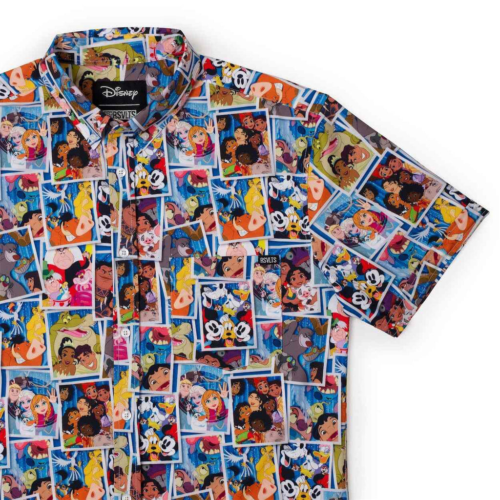 RSVLTS Say Cheeeese! KUNUFLEX Short Sleeve Shirt in Multicolor — detail 2