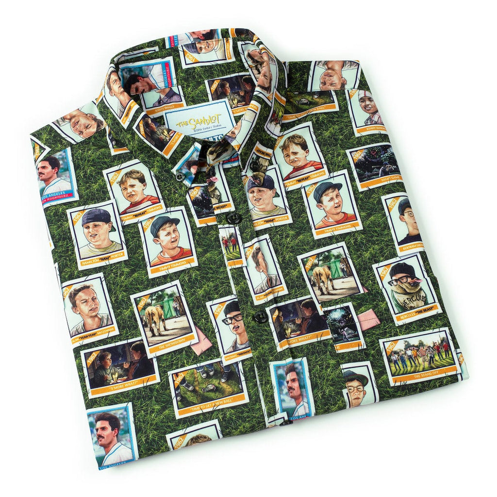 RSVLTS Starting Nine KUNUFLEX Short Sleeve Shirt in Green — detail 11