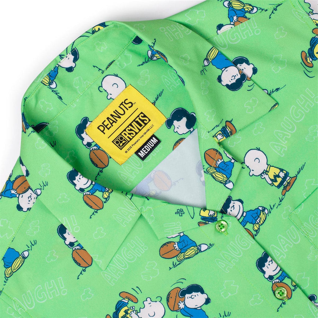 RSVLTS AAUGH! Women's KUNUFLEX Short Sleeve Shirt in Green — detail 10