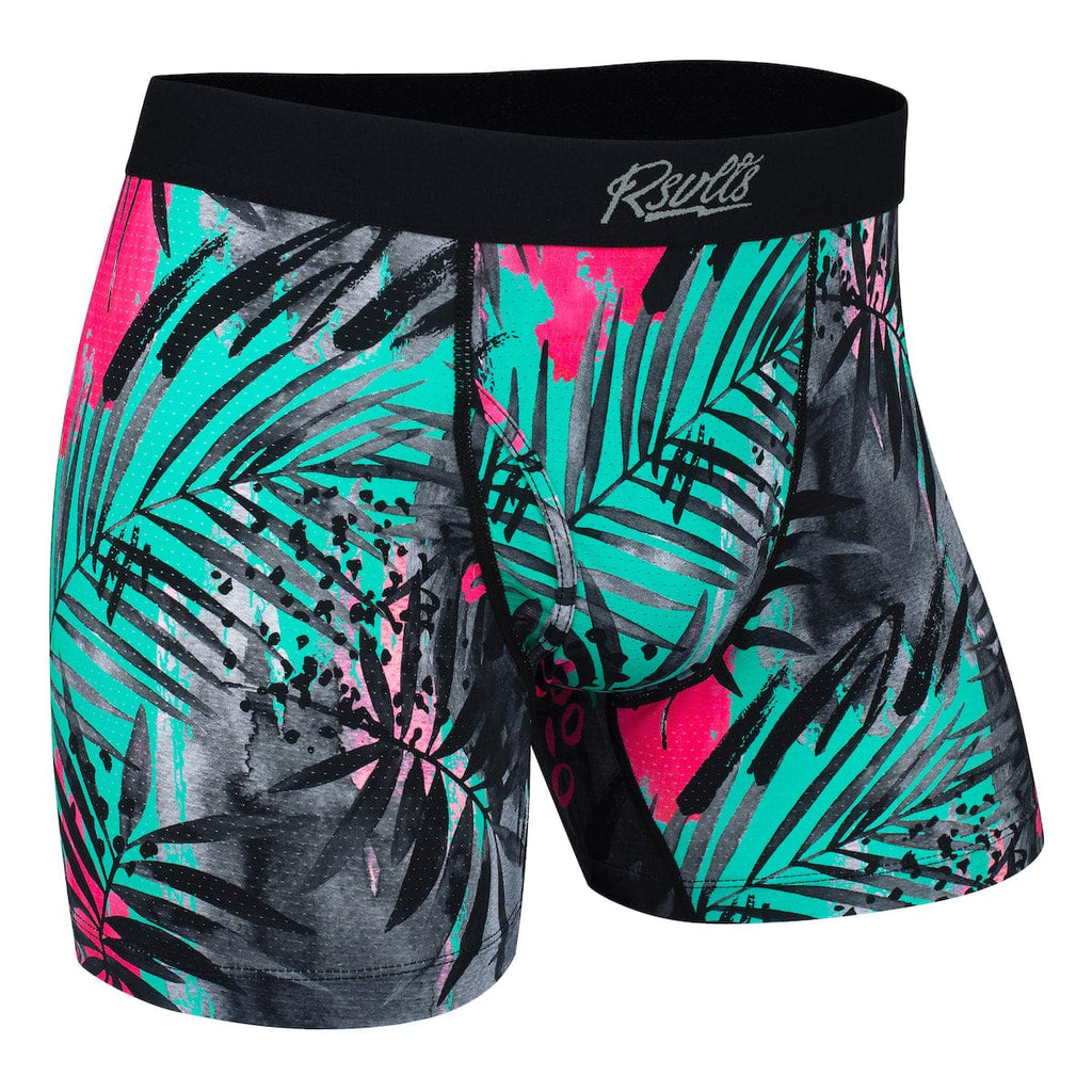 RSVLTS Miami Single-Pack Boxer Briefs in Black — front view