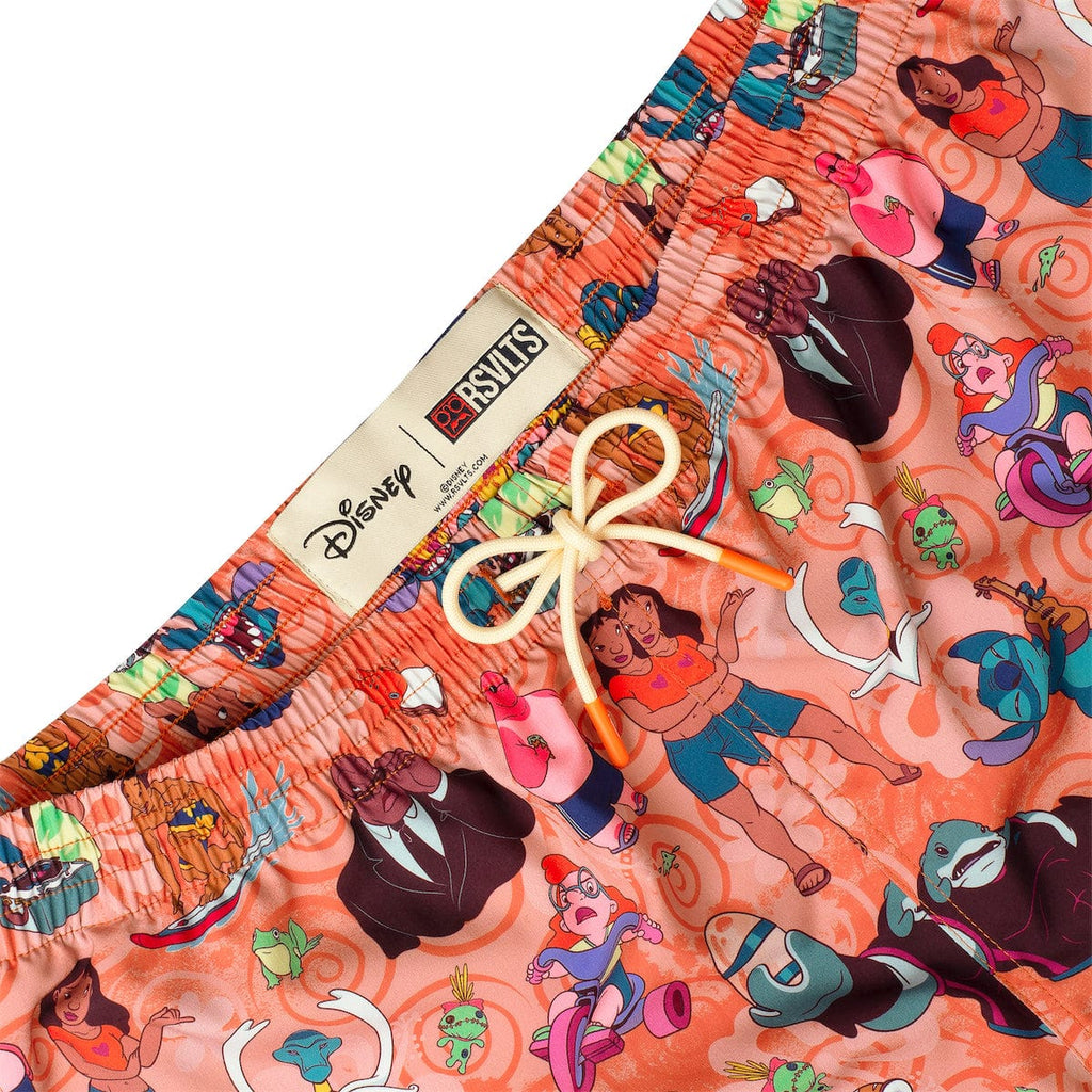 RSVLTS Ohana Means Family Hybrid Shorts in Multicolor — detail 5