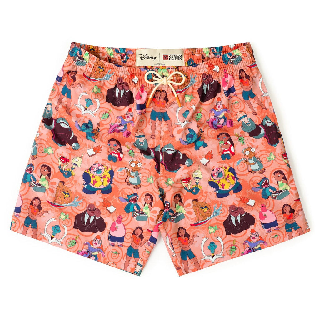 RSVLTS Ohana Means Family Hybrid Shorts in Multicolor — front view