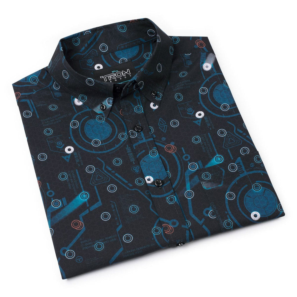 RSVLTS The Game Has Changed KUNUFLEX Short Sleeve Shirt in Black — detail 11