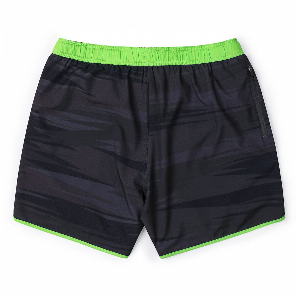 RSVLTS Wolf Camo V2 Lined Training Shorts in Gray — detail 8
