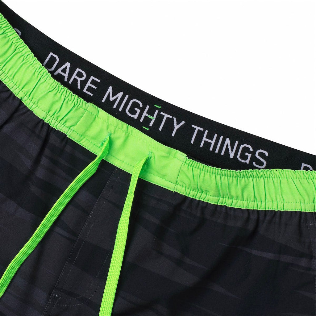 RSVLTS Wolf Camo V2 Lined Training Shorts in Gray — detail 5