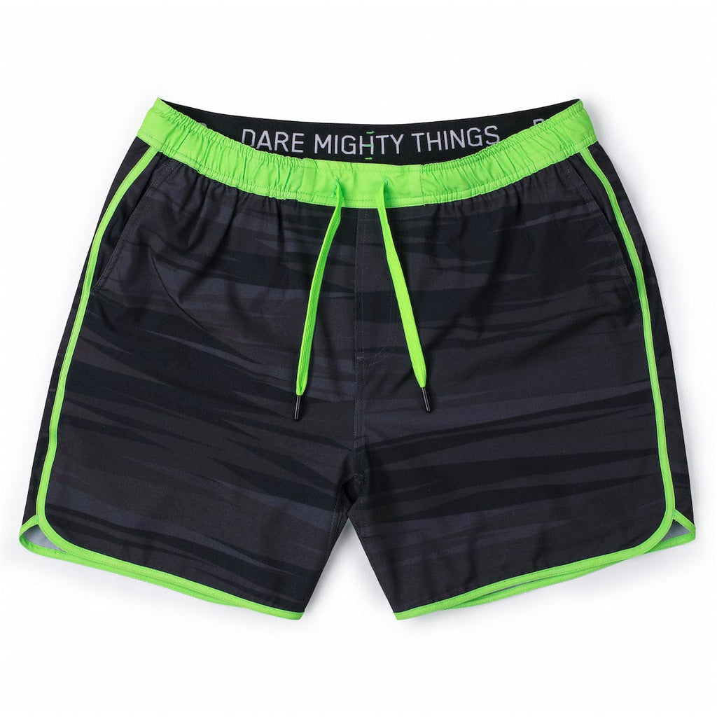 RSVLTS Wolf Camo V2 Lined Training Shorts in Gray — detail 3