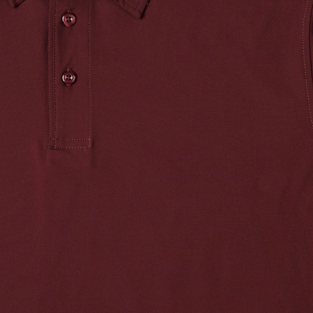RSVLTS Port Commuter Long Sleeve Polo in Red — detail 5