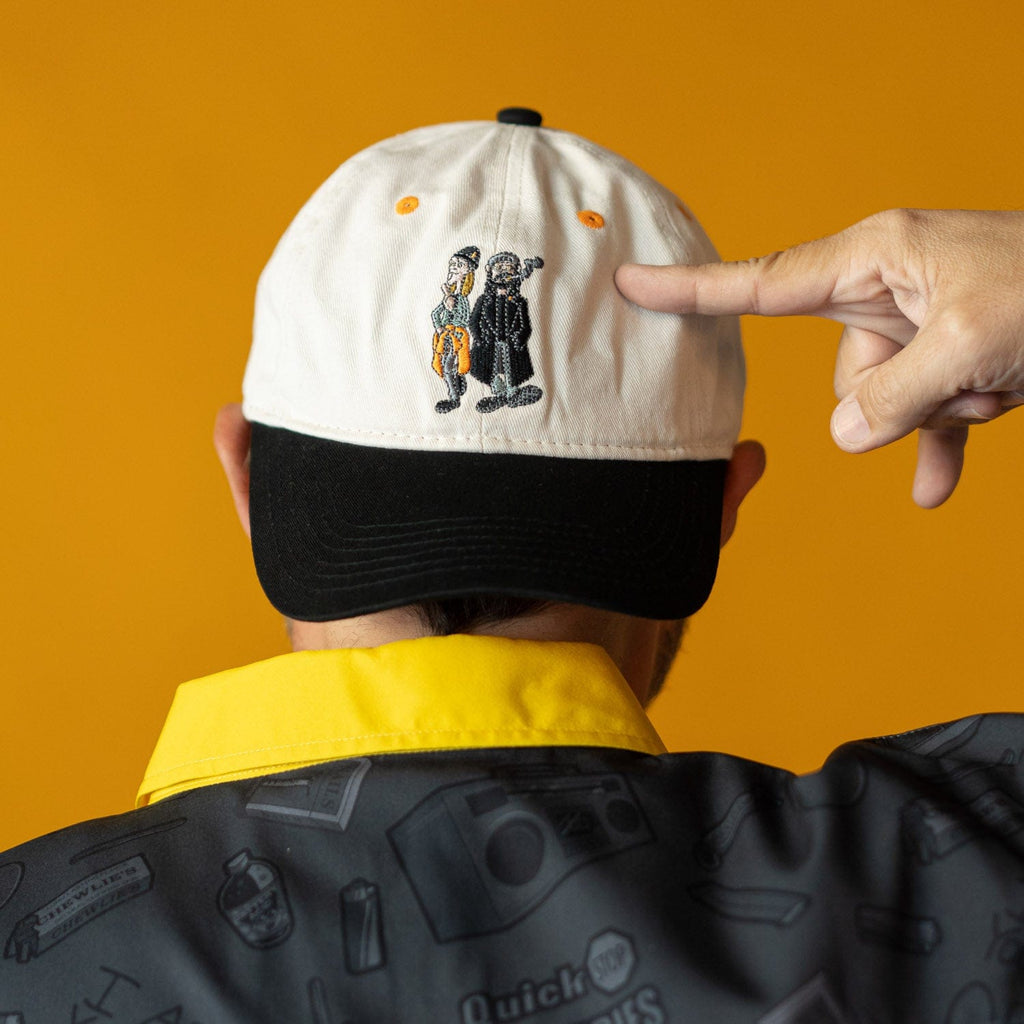 RSVLTS Snootchie Bootchies Snapback Hat in White — detail 2