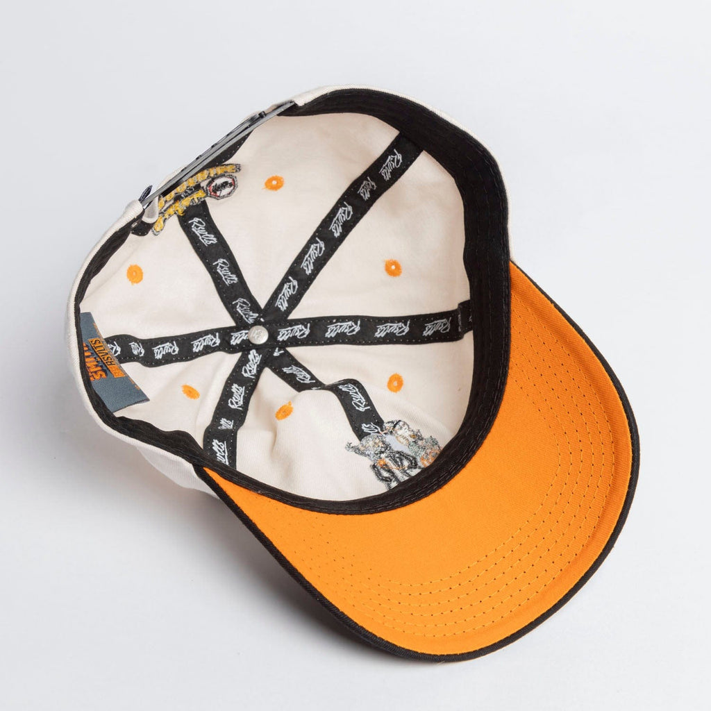 RSVLTS Snootchie Bootchies Snapback Hat in White — detail 6