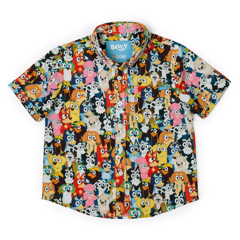 RSVLTS Primary Pals Preschool KUNUFLEX Short Sleeve Shirt in Multicolor — detail 6