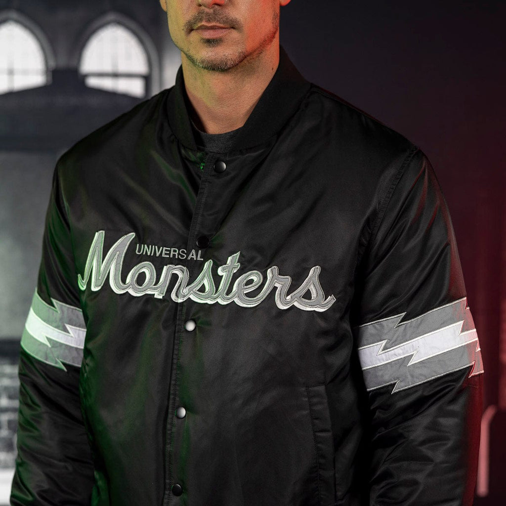RSVLTS The Scream Team Coach Jacket in Black — detail 4