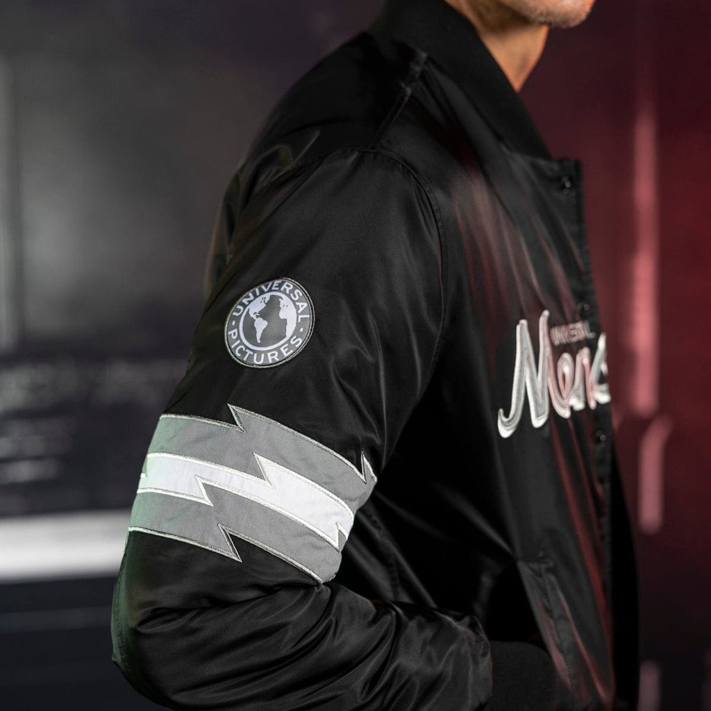 RSVLTS The Scream Team Coach Jacket in Black — detail 11