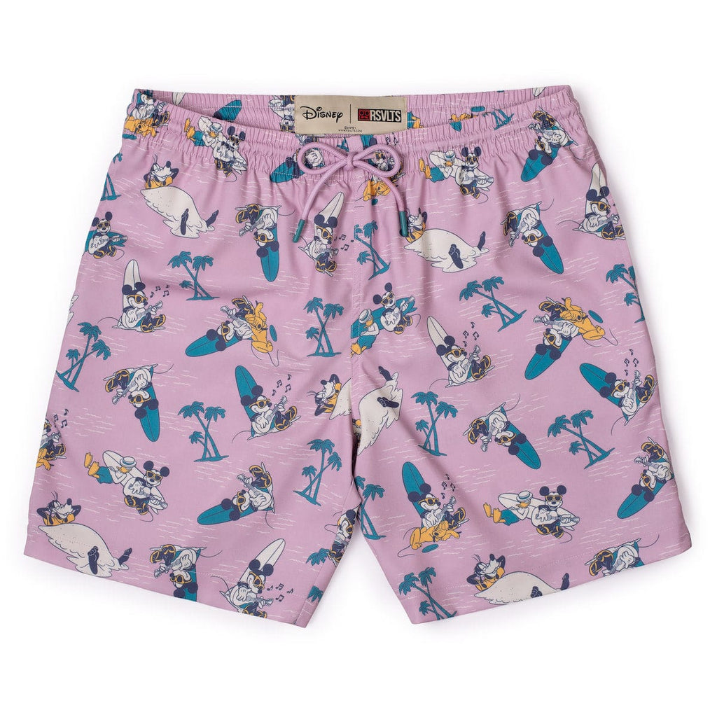 RSVLTS Shore Looks Relaxin' Hybrid Shorts in Pink — detail 6
