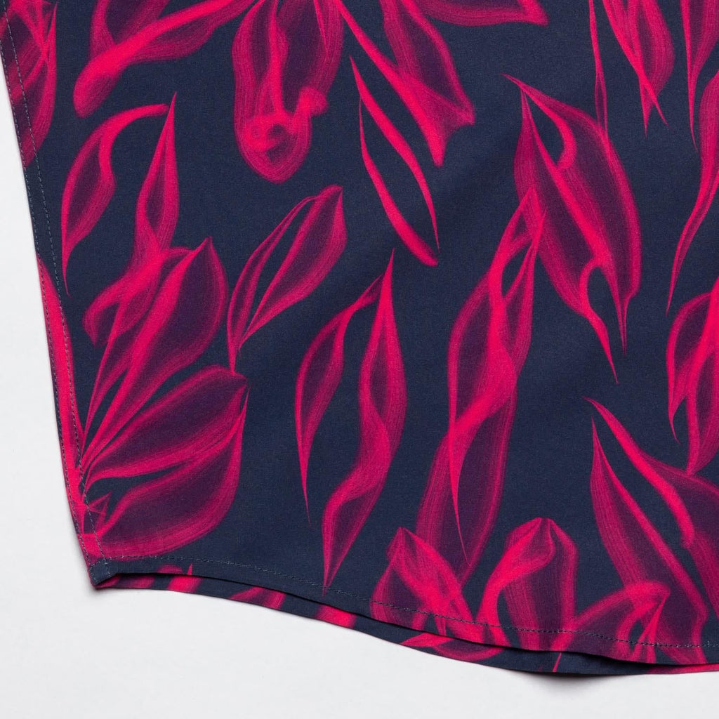RSVLTS Ghost Palms KUNUFLEX Short Sleeve Shirt in Green — detail 5