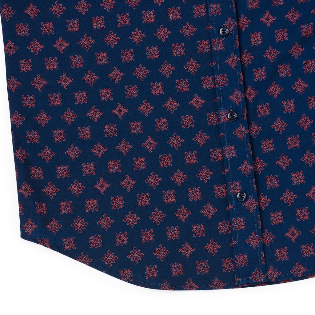 RSVLTS Cool S F KUNUFLEX Short Sleeve Shirt in Blue — detail 10