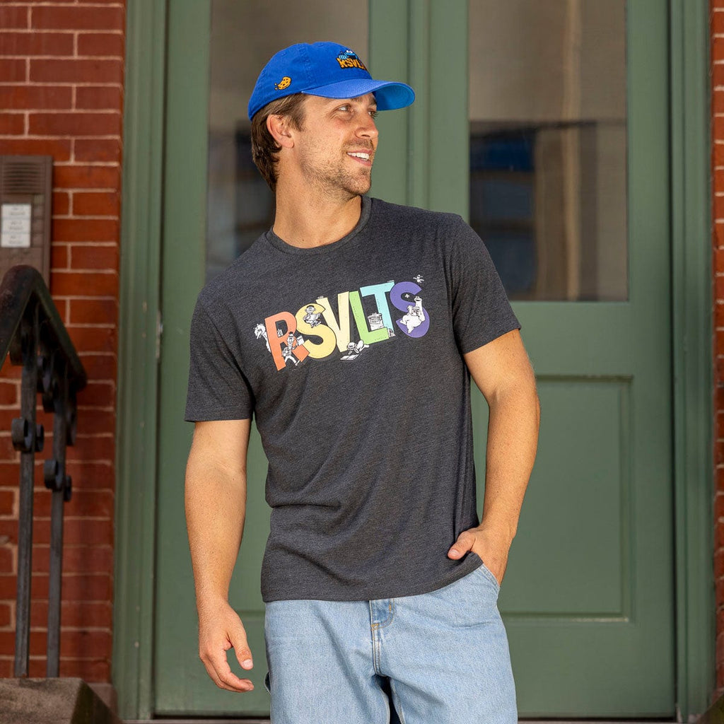 RSVLTS Brought to You By... Crewneck Tee in Black — detail 4