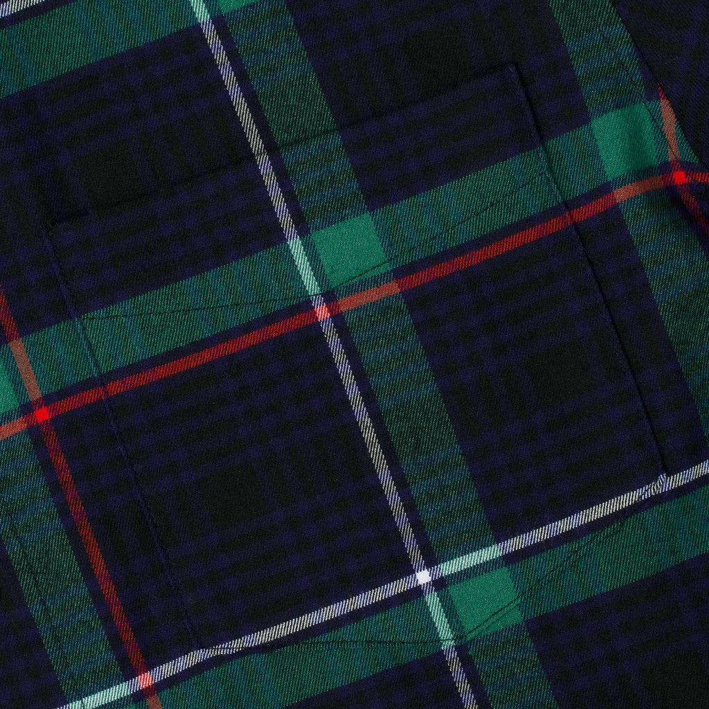 RSVLTS The Joker BorlandFlex Long Sleeve Flannel in Black — detail 10