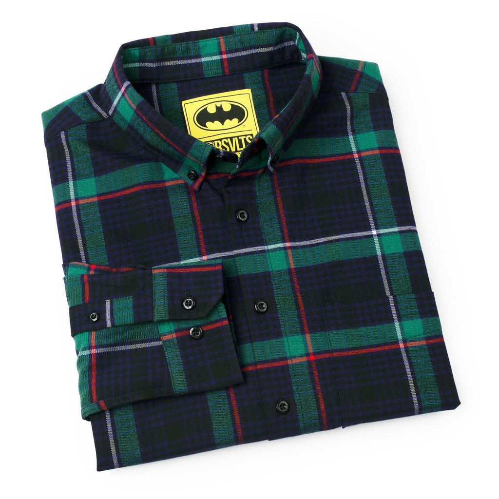 RSVLTS The Joker BorlandFlex Long Sleeve Flannel in Black — detail 9
