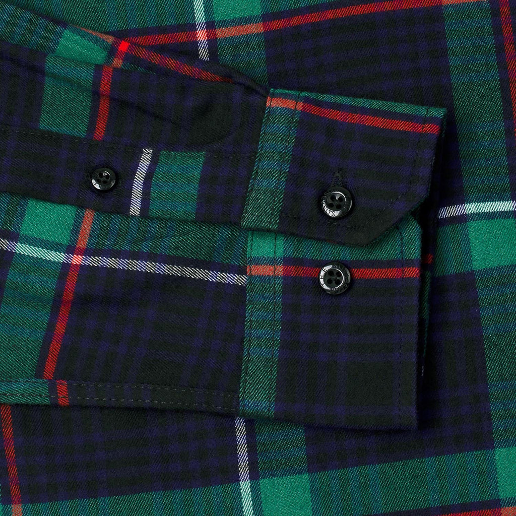RSVLTS The Joker BorlandFlex Long Sleeve Flannel in Black — detail 5