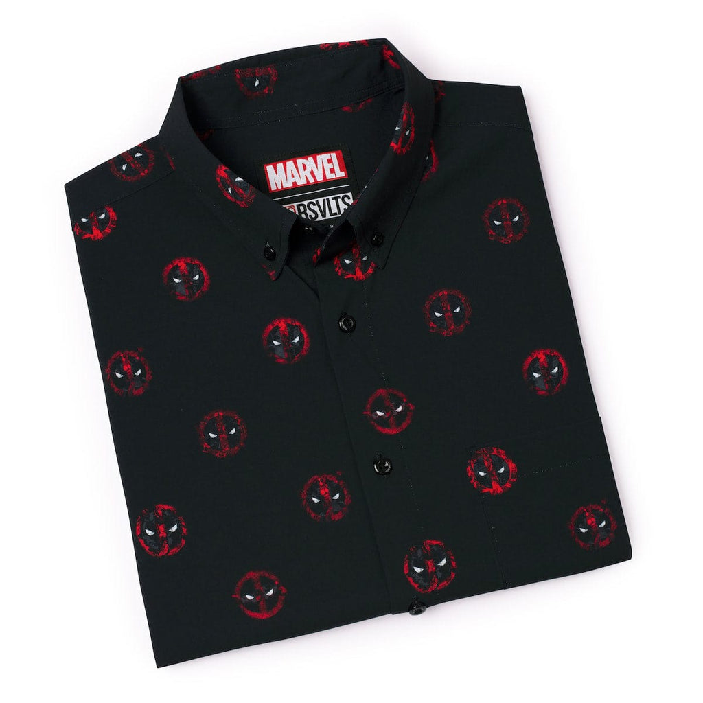 RSVLTS The Anti-Hero KUNUFLEX Short Sleeve Shirt in Black — detail 11