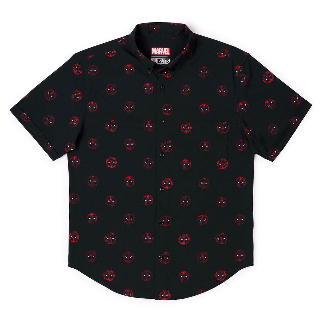 RSVLTS The Anti-Hero KUNUFLEX Short Sleeve Shirt in Black — detail 8