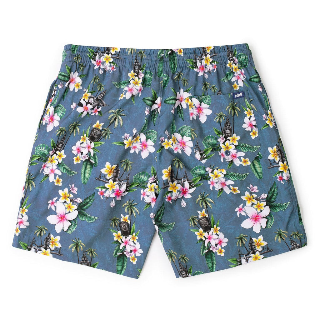 RSVLTS Wander Laos Hybrid Shorts in Gray — detail 5