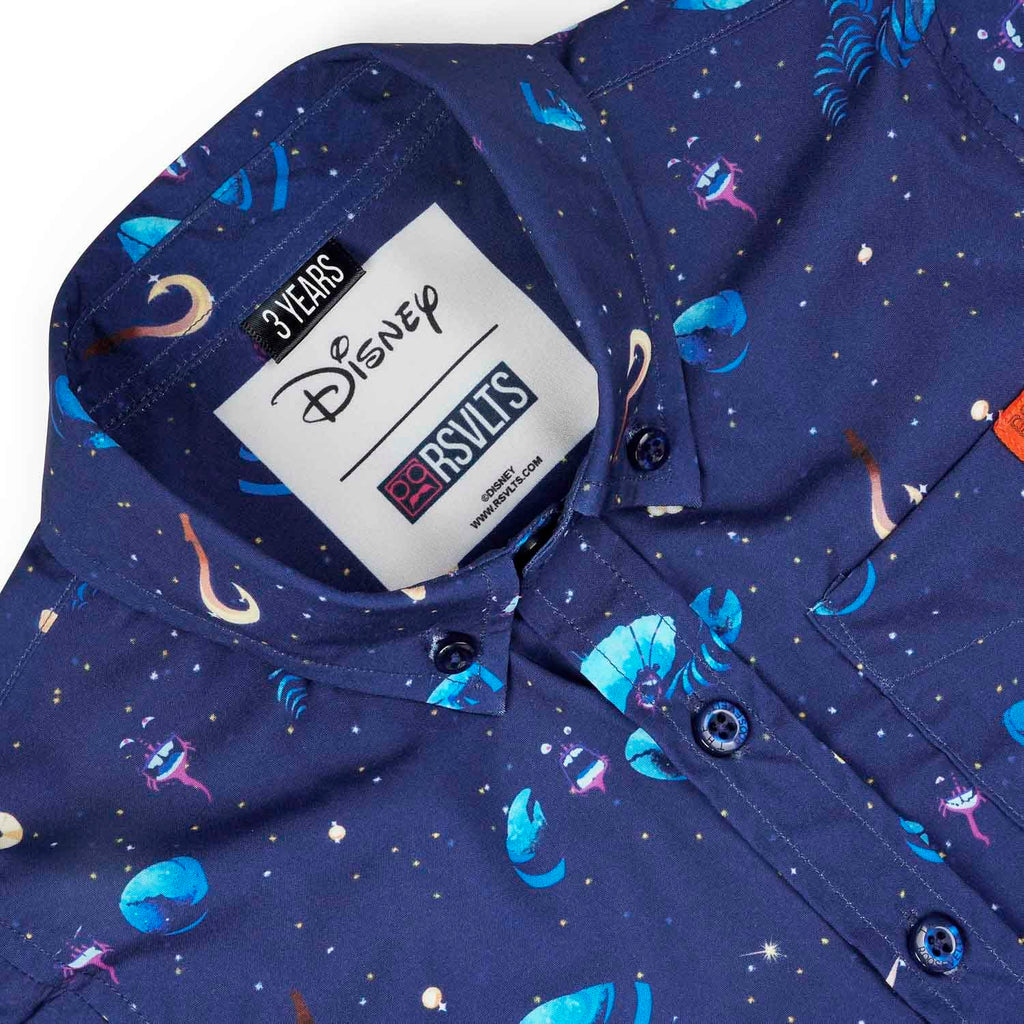 RSVLTS I’d Rather Be Shiny Preschool KUNUFLEX Short Sleeve Shirt in Blue — detail 3