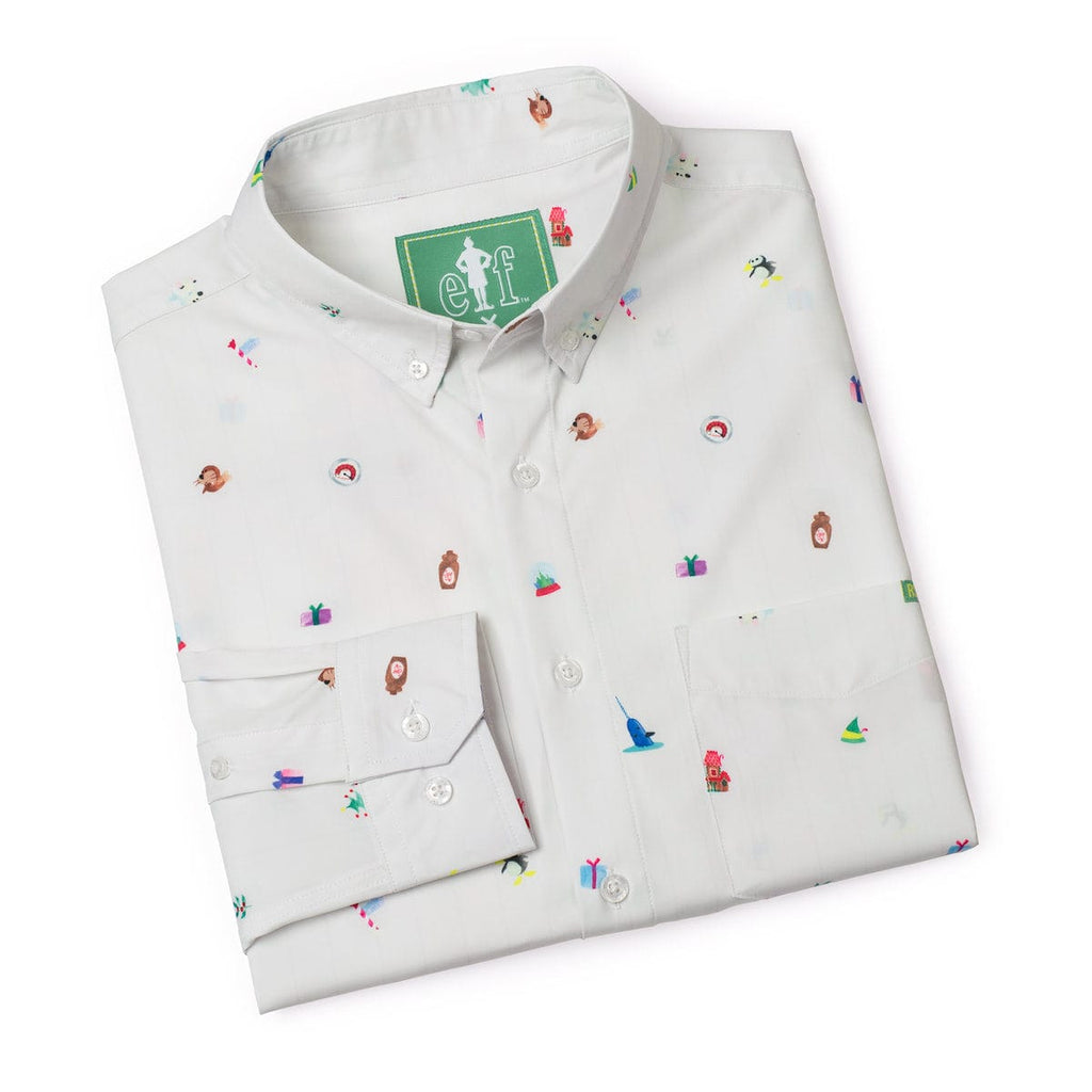 RSVLTS Buddy’s Favorite Things Long Sleeve Shirt in White — detail 7