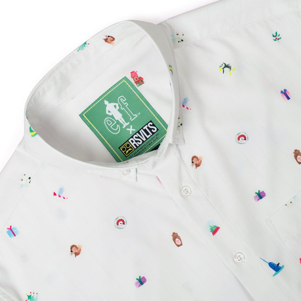 RSVLTS Buddy’s Favorite Things Long Sleeve Shirt in White — detail 3