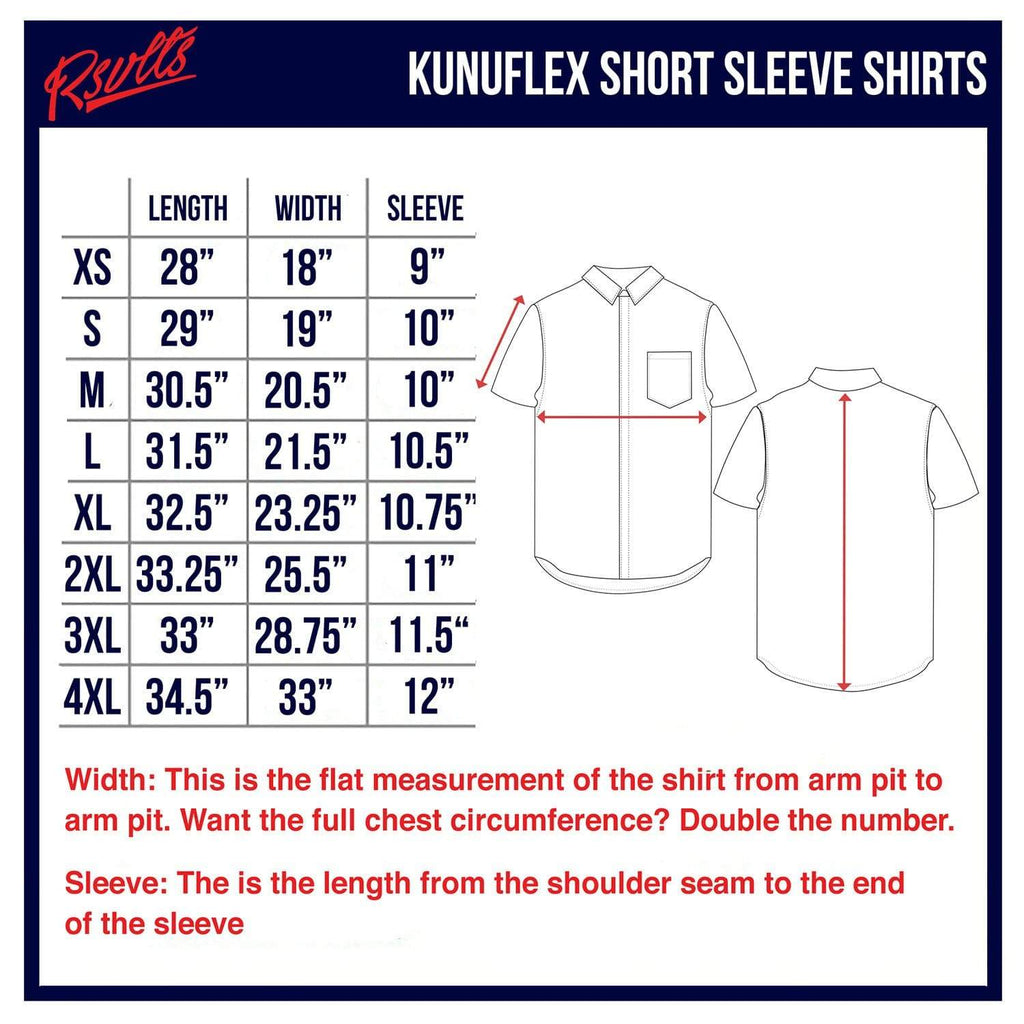 RSVLTS Ron Swanson's Shirt of Greatness KUNUFLEX Short Sleeve Shirt in Blue — detail 9