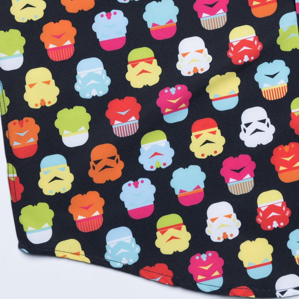 RSVLTS Technicolor Troopers KUNUFLEX Short Sleeve Shirt in Multicolor — detail 4