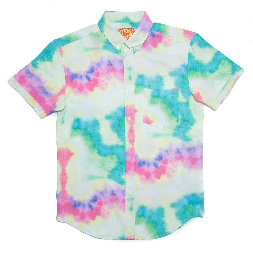 RSVLTS Sunburst Afternoon KUNUFLEX Short Sleeve Shirt in Multicolor — detail 3