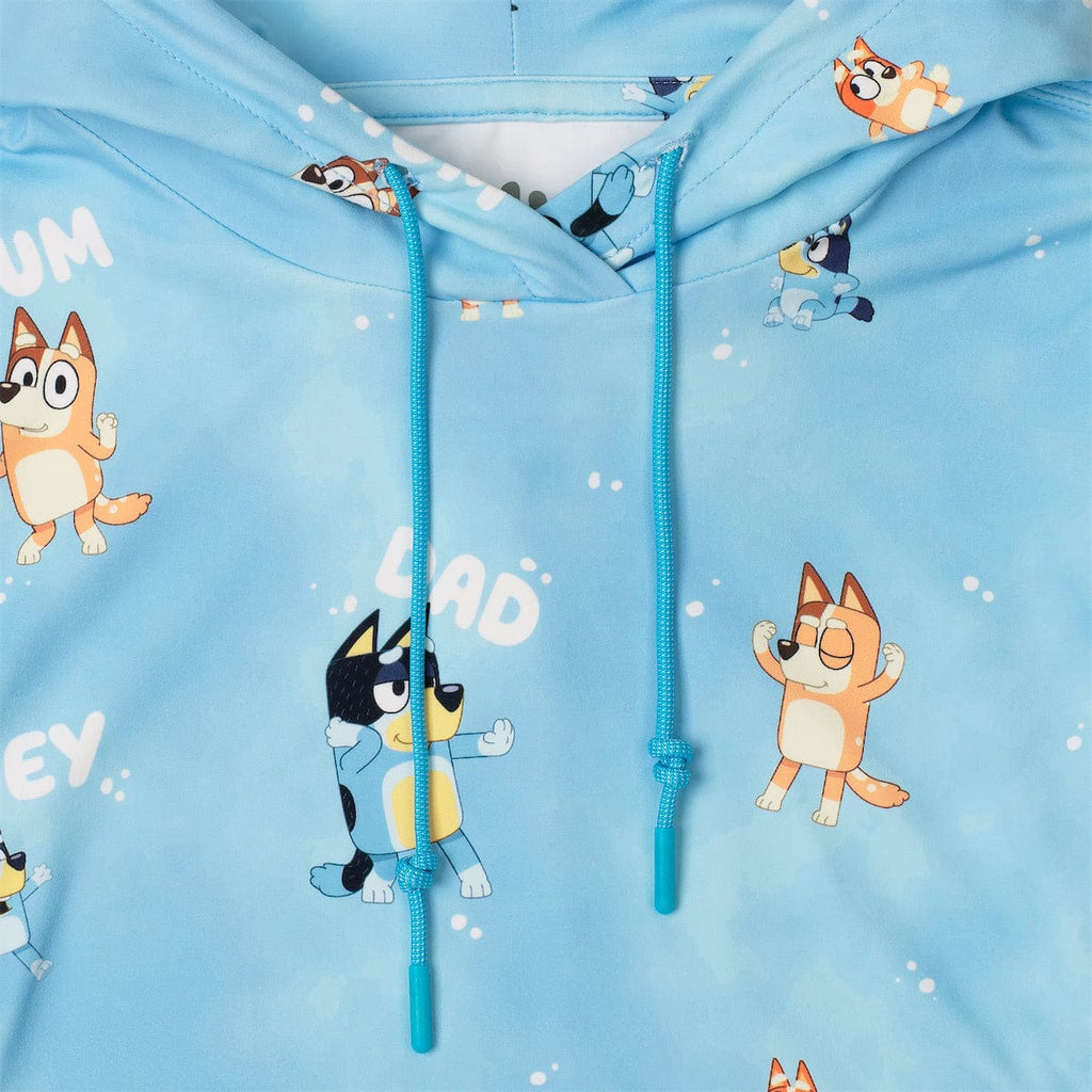 RSVLTS Meet the Heelers Youth Performance Hoodie in Blue — detail 2