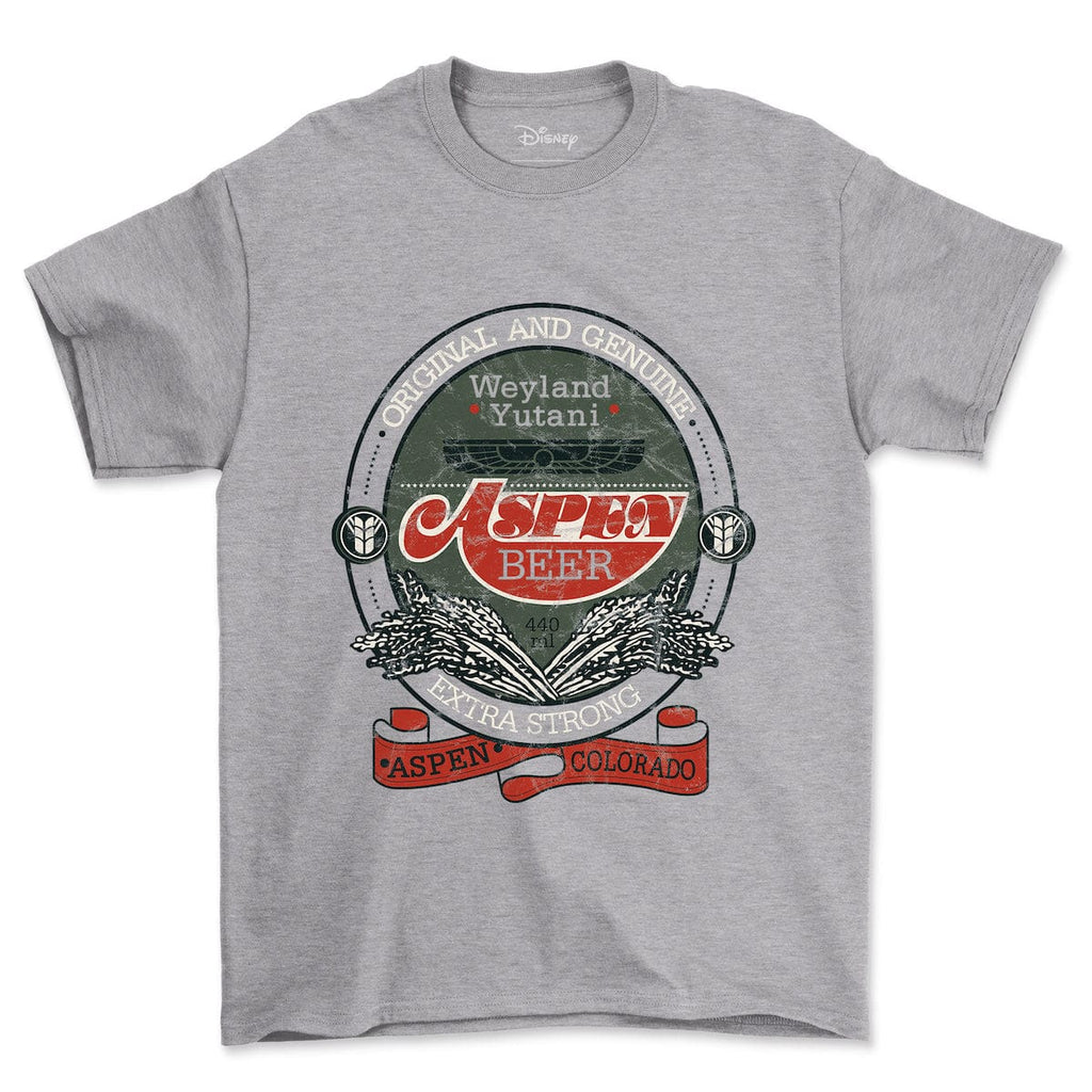 RSVLTS Aspen Beer Crewneck Tee in Gray — detail 4