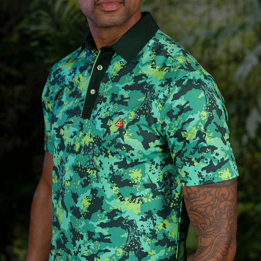 RSVLTS The Jungle Camo Live All-Day Polo — detail 5
